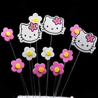 Set Cắm Silicon Kitty và Hoa