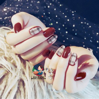 Z14 [SALE 10K 20K 30K] Bộ Móng Giả 24 Chiếc Đủ Size - Sẵn Keo Và Dụng Cụ