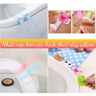 Chọn mẫu- Dụng cụ nhấc nắp bồn cầu thông minh chống vi khuẩn