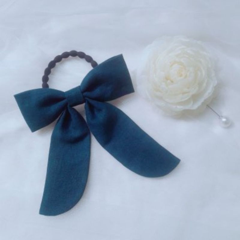 NƠ CỘT TÓC HANDMADE THÊU TAY