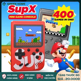 MÁY CHƠI GAME 4 NÚT CẦM TAY SUP GAME BOX 400 IN 1 PLUS