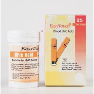 Que thử axit uric gút (gout) cho máy đo đường huyết 3 chỉ số Easy Touch