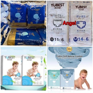 Tã/Bỉm Yubest Night / Gold / Angel / Natural dán/quần Size S132, S90, M108, M84, L96, L78, XL72, XXL66,XXXL66