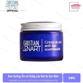 Kem Dưỡng Da Chống Lão Hóa Ban Đêm Christian Lenart Crème De Nuit Anti-Âge Nourrissante 60ml_Christian Lenart Chính Hãng
