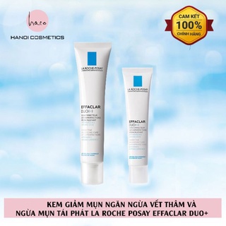 Kem dưỡng giảm mụn, ngừa thâm, thông thoáng lỗ chân lông La Roche-Posay Effaclar Duo+