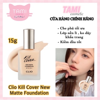 Kem nền Clio Kill Cover New Matte Foundation che phủ tốt kiềm dầu