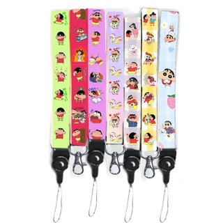 dây strap shin STI29 hoạt hình dây treo thẻ name tag ngắn cute dễ thương 15cm