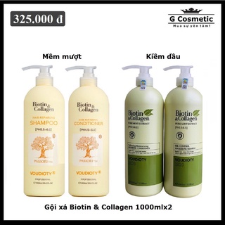 Gội xả Biotin &amp; Collagen 1000mlx2
