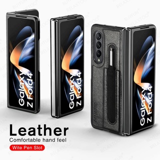 Bao da đựng bút mỏng cho Samsung Galaxy Z Fold4 / Z Fold 4 5G