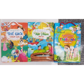 Combo 10 Tập tranh cổ tích song ngữ ANH - ViỆT