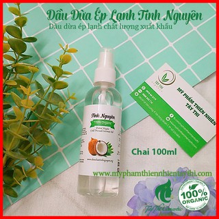 Dầu Dừa Ép Lạnh Tinh Nguyên Chai 100ml