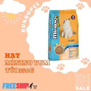Hạt Minino Yum Vị Hải Sản Gói 350g - Hạt Cho Mèo Cao Cấp