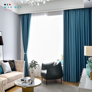 Rèm cửa sổ giá rẻ chống nắng 96% cho cửa chính trang trí phòng khách ngủ, màn vải treo tường trang trí Rc10 Duha