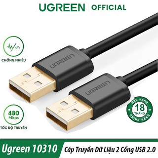 Cáp USB 2.0 2 Đầu Cực Dài 1,5M Ugreen 10310 Chính Hãng