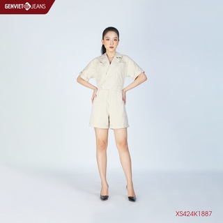 Jumsuit Nữ Thời Trang Safari GENVIET XS424K1887