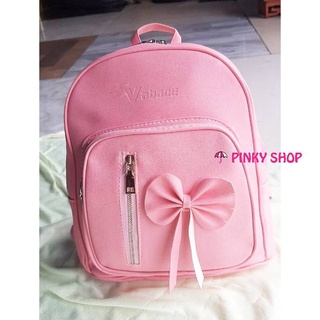 [RẺ NHẤT SHOPEE] Balo nơ thời trang màu hồng xinh xắn Ảnh thật - Hàng y hìnhBao Đẹp Bao Rẻ