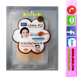 Bộ tắm trắng chăm sóc da mặt Tinh Chất Mật Ong Rừng dành cho da mặt Q13 LENA-IQ