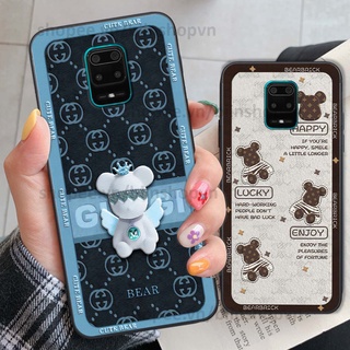 Ốp Xiaomi Redmi Note 9 / Note9s / Note 9 Pro hình gấu bear brick đẹp độc lạ, thời trang, cá tính