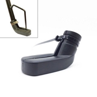 Bọc Chân Chống Xe Máy < Đai Thép Bắt > Hàng Cao Cấp Có Gờ Chống Trượt