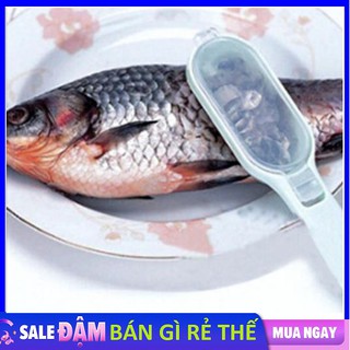 DỤNG CỤ BÀO VẢY CÁ - BÀO VẢY CÁ BẰNG NHỰA TIỆN LỢI CHO NHÀ BẾP