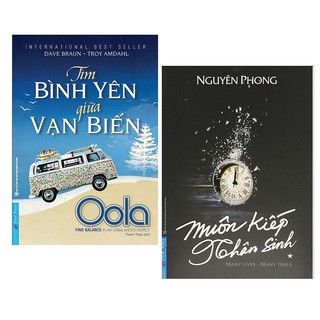 Sách - Combo tìm bình yên giữa vạn biến + muôn kiếp nhân sinh (2 cuốn) Tặng Post Card Danh Ngồn