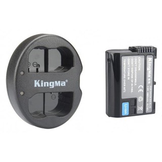 Combo 2 pin 1 sạc đôi Kingma EN-EL15