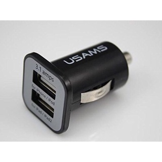 Tẩu sạc cho xe ô tô USAMS 2 cổng USB