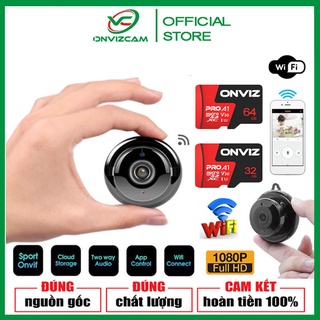 [COMBO SỐC] Camera IP WIFI V380 Kèm thẻ nhớ ONVIZ PRO 32G/64G
