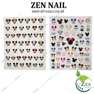 Sticker dán móng tay mickey đủ mẫu siêu hot