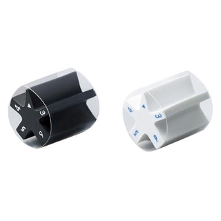 Bộ 2 Gôm 5 Cạnh Kokuyo Keshi-M750 (Đen - Trắng) - Campus