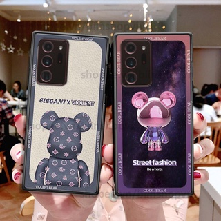 Ốp Samsung Note 20 Ultra hình gấu bear brick đẹp độc lạ, thời trang, cá tính