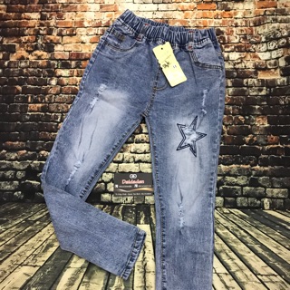Quần jeans Ôm cho bé 20kg -28kg
