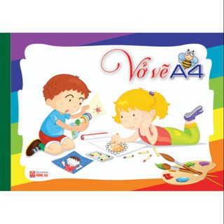 Vở vẽ A4 Hồng hà 4931 (giấy trắng)