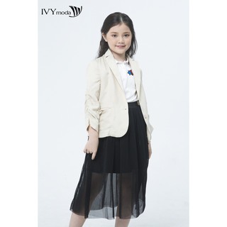 [NHẬP WABRTL5 GIẢM 10% TỐI ĐA 50K ĐH 250K ]Áo vest bé gái IVY moda MS 62G0588