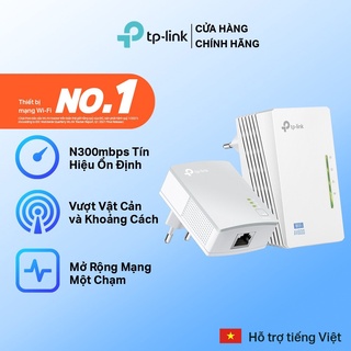 Bộ Mở Rộng Internet Qua Đường Dây Điện TP-Link TL-WPA4220 KIT Chuẩn N 300Mbps AV600