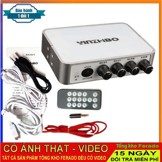 Bộ Mic Hát Livestream Soundcard , Soundcard livestream Karaoke Yinzhibo