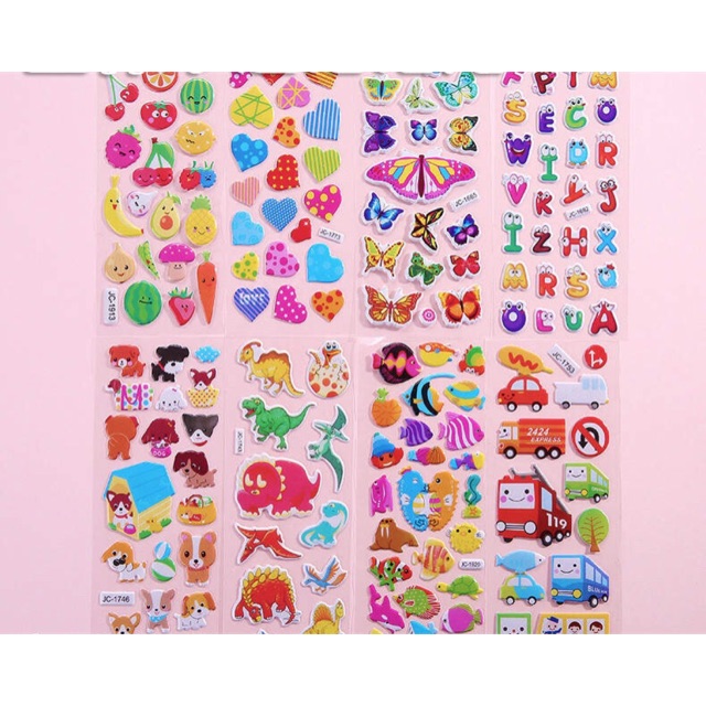 [CHUYÊN SỈ VPP] STICKER DÁN HÌNH