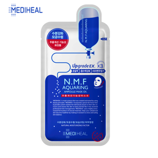 [Mã BMBAU50 giảm 7% đơn 99K] Mặt nạ cấp ẩm cho da Mediheal N.M.F Aquaring Ampoule Mask 27ml