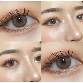 Kính Áp Tròng Brown , Xám Tây Siêu Hot Douyin Đủ Kích thước 0 Độ Cận