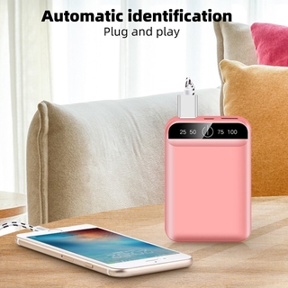 Sạc Dự Phòng Dung Lượng Lớn Free - 10000mah Có Đèn Led