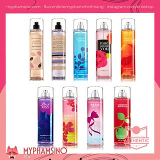 [AUTH - Nhiều mùi] Xịt toàn thân Bath and Body Works 236ml