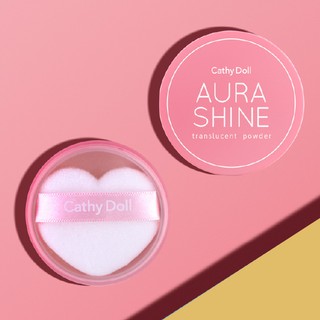 Phấn phủ trong suốt sáng da Cathy Doll Aura Shine Translucent Powder 4.5g