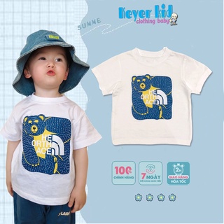 [FREE SHIP] Áo Thun Cotton Hè Bé Trai KEYER KID, Cho Bé (6 - 22KG), Cộc Tay Chất Liệu Thun mát Họa Tiết in Sắc Nét AT13