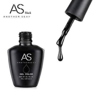 Sơn Gel AS Trắng - Đen Chính Hãng Chai Đen 15ml