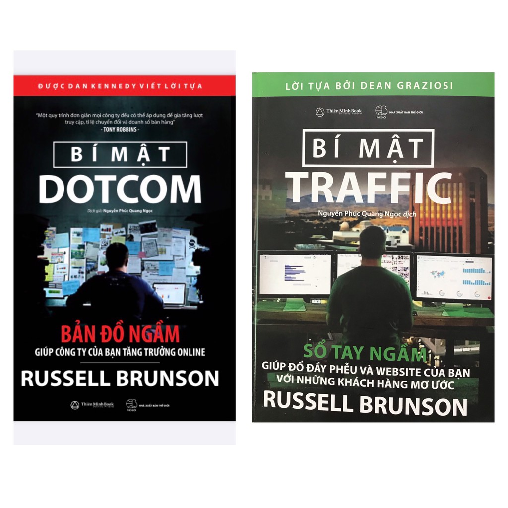 Sách Combo Bí mật Dotcom ( tái bản 2021) + Bí mật Traffic