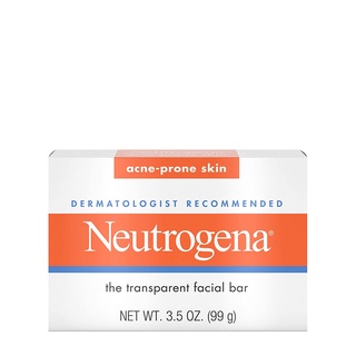Xà bông cho da mụn Neutrogena Glycerin Facial Cleansing Bar For Acne-Prone Skin