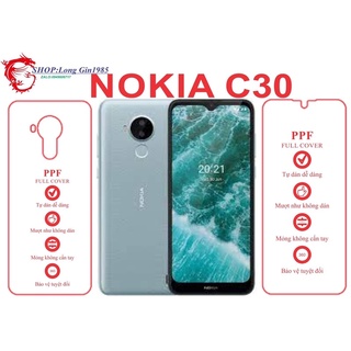 Nokia C30 miếng dán trong Ppf mặt sau và mặt trước chống va đập chống trầy xước