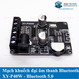 Mạch Khuếch đại âm thanh Bluetooth 5.0 XY-P40W [HTE Quy Nhơn CN2]
