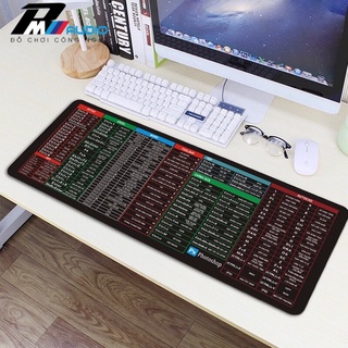 Lót Chuột Phím Tắt Văn Phòng Cao Cấp kích thước 80x30x0,2cm.25x30x0,2cm.Tiếng Việt Kết Hợp Bàn Di Chuột-BMVAUDIO