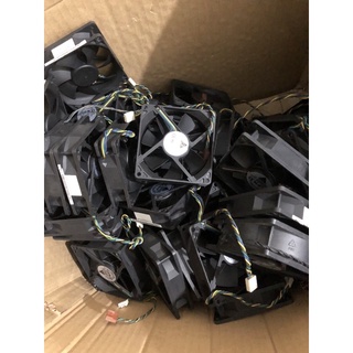Quạt làm mát 8cm 9cm bao êm mát chạy điện 12v